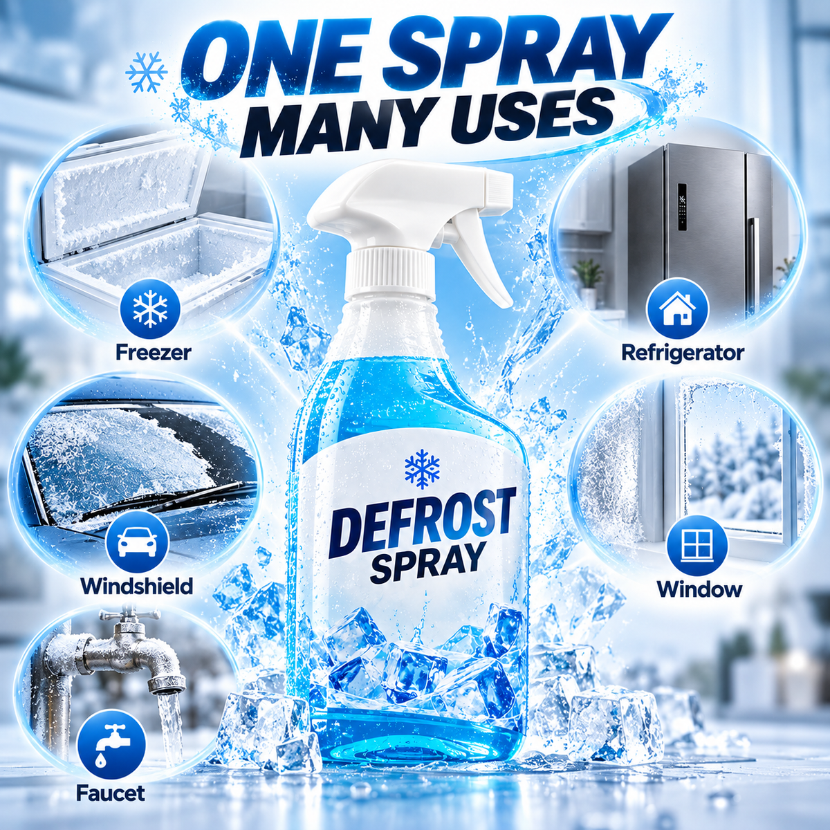 FrostAway™ Instant Ice Melting Spray