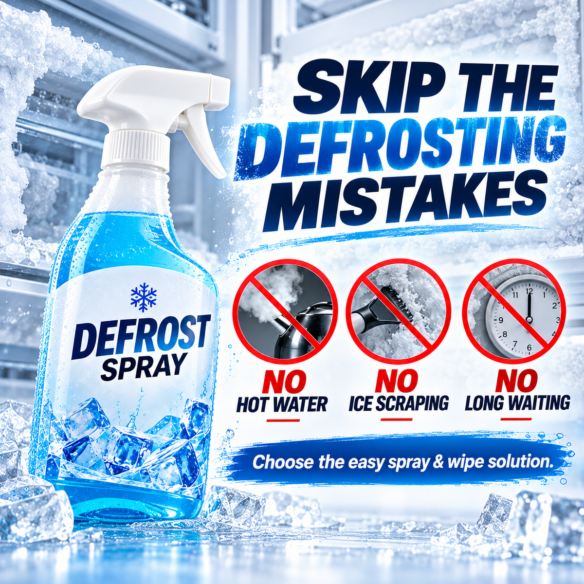 FrostAway™ Instant Ice Melting Spray