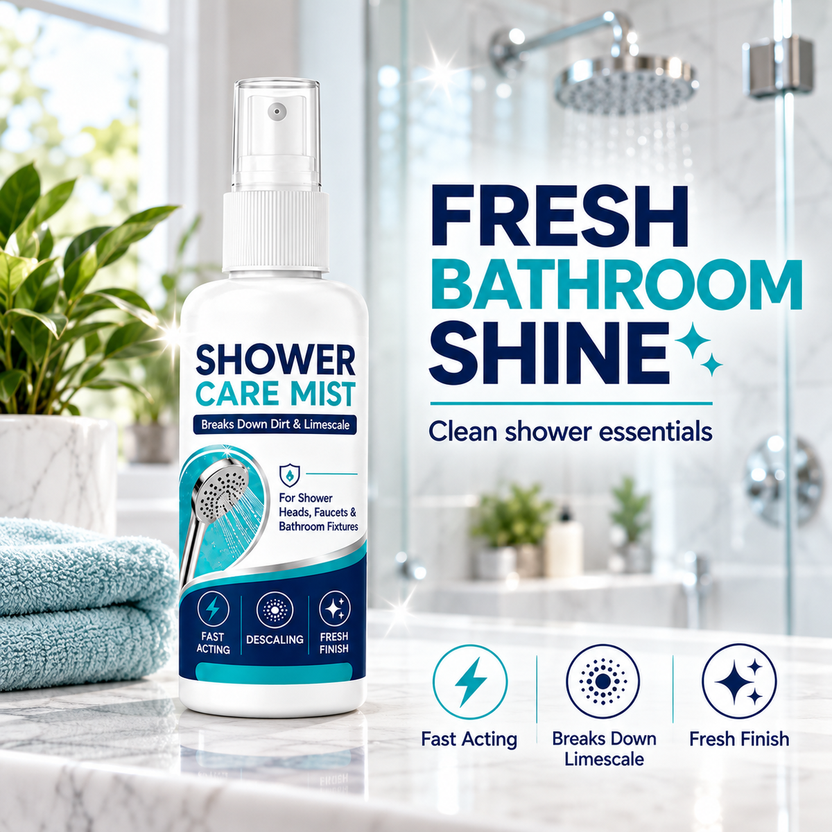 AquaShine™ Multipurpose Bathroom Cleaner