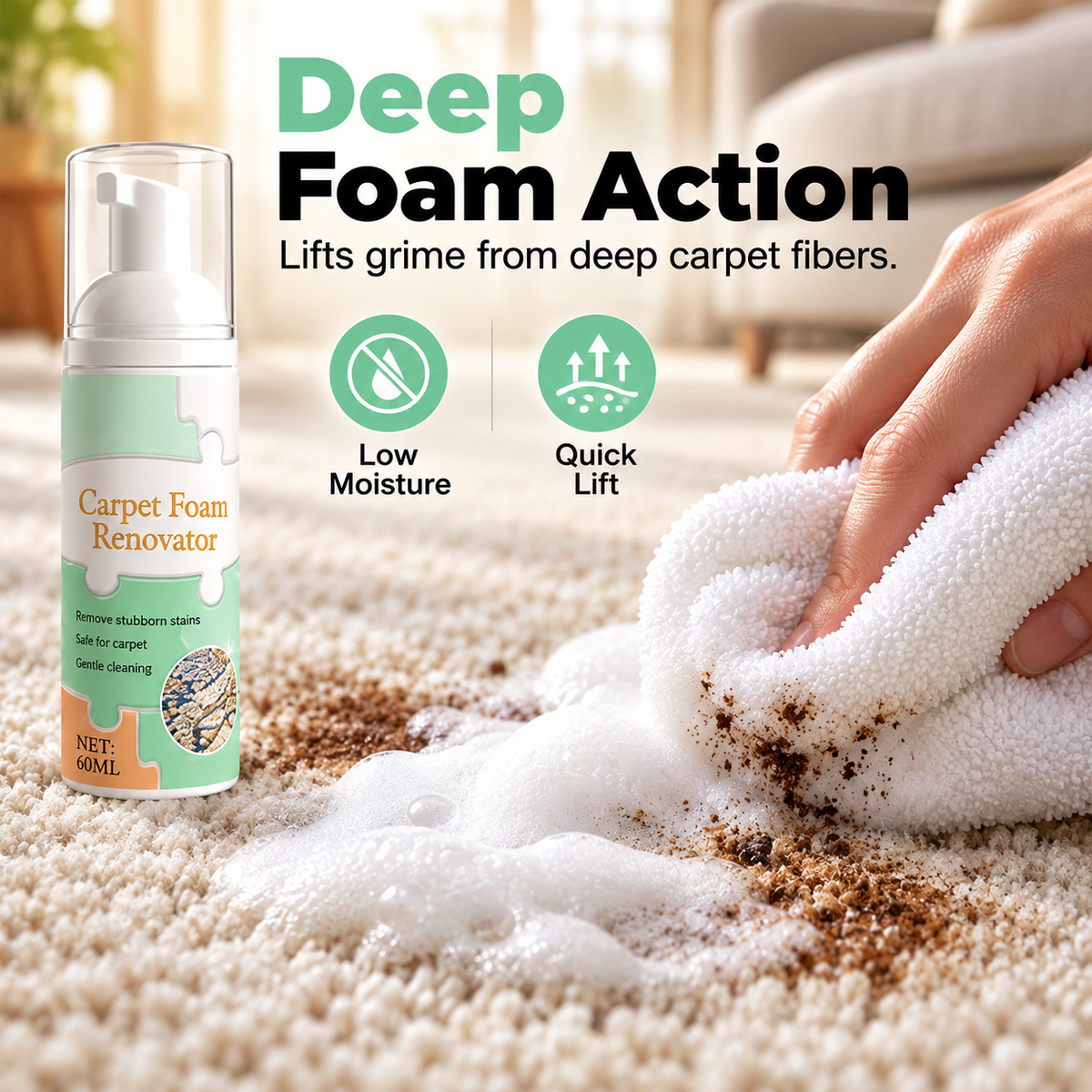 FoamFresh™ Instant Carpet Cleaner