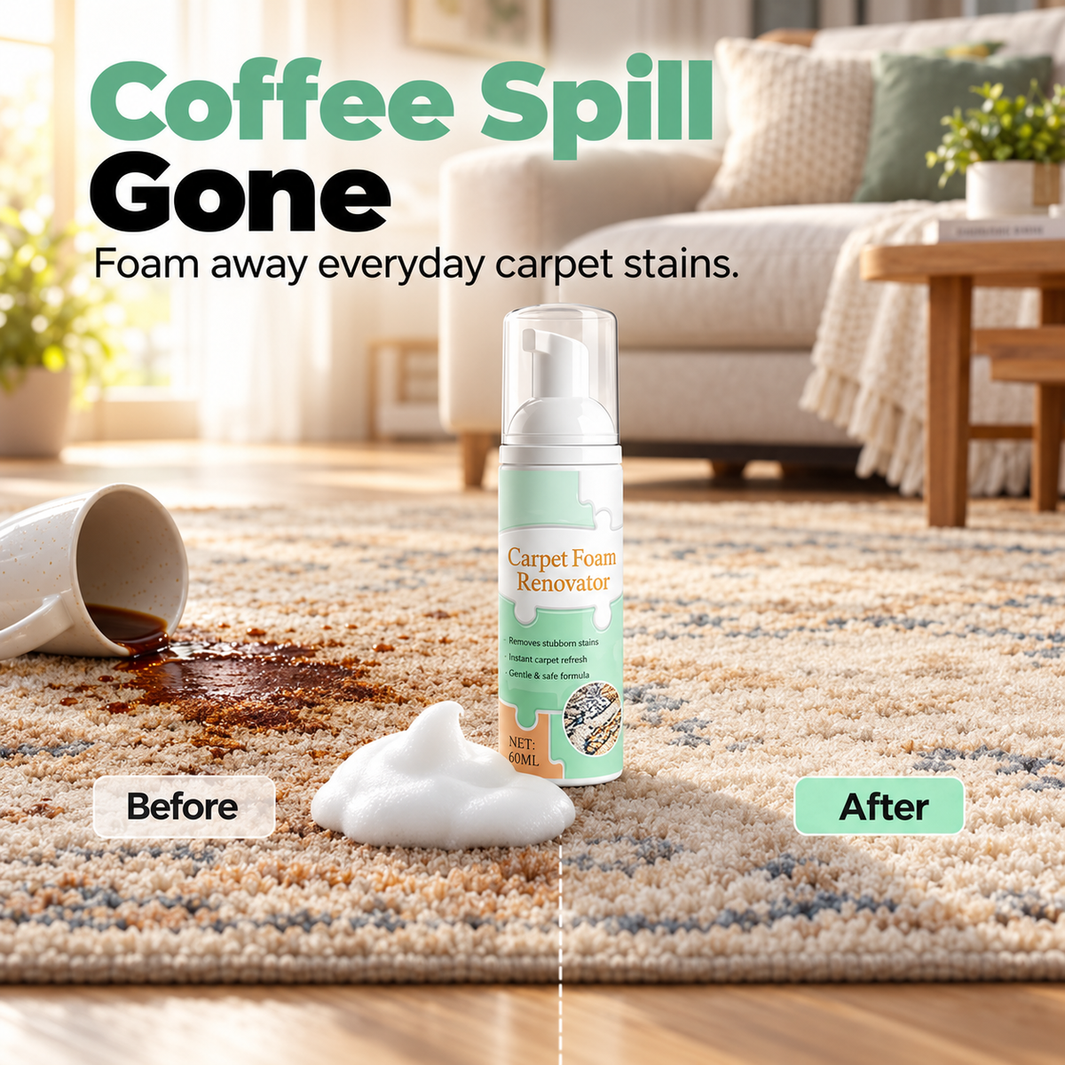 FoamFresh™ Instant Carpet Cleaner