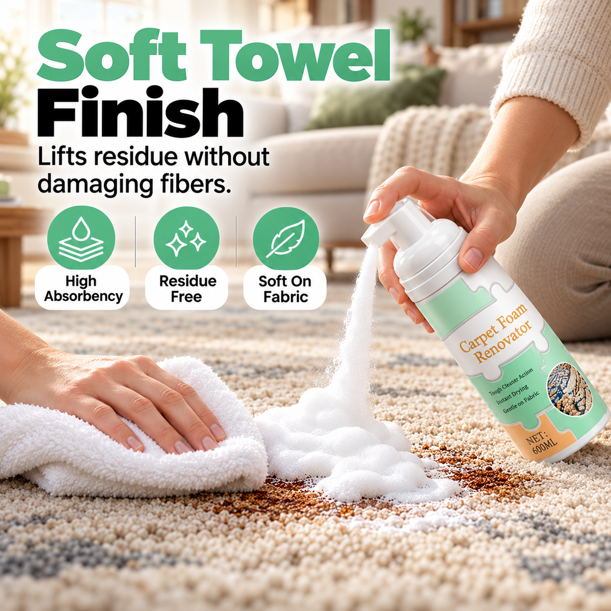 FoamFresh™ Instant Carpet Cleaner