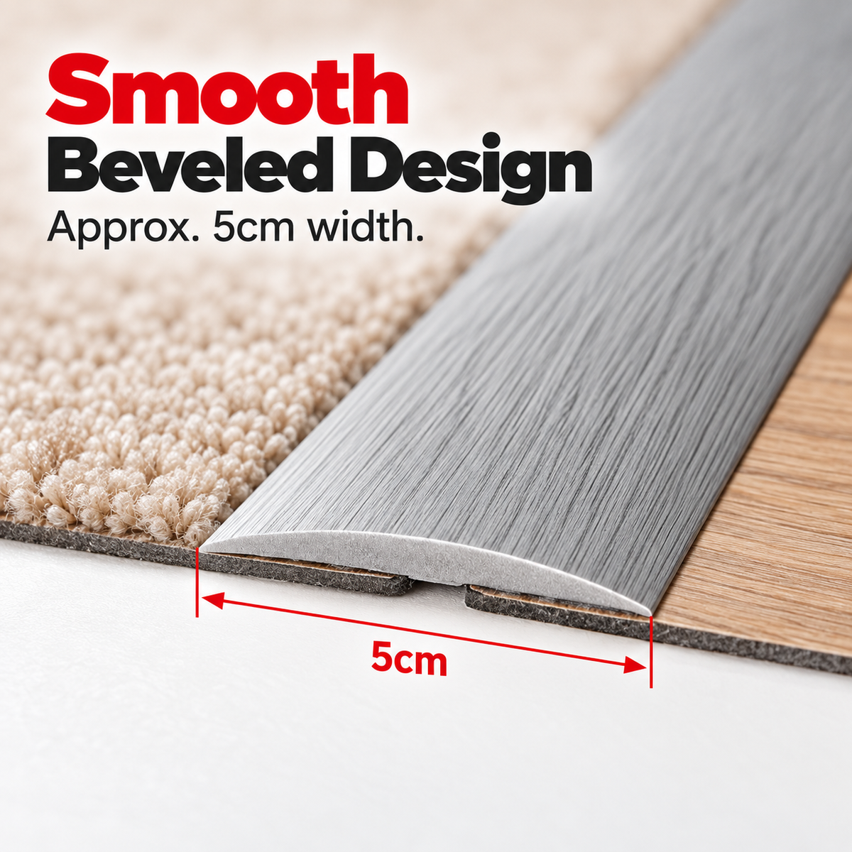 self-adhesive floor transition