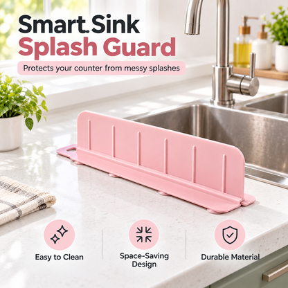 Splash Guard With Storage Rack