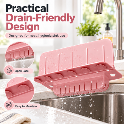 Splash Guard With Storage Rack
