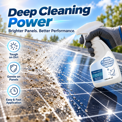 All In One Solar Panel Cleaning Spray 🫧