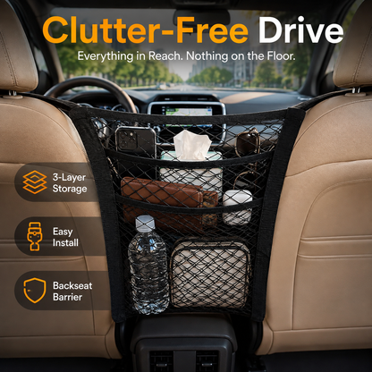 AutoVault™ Car Storage Organizer
