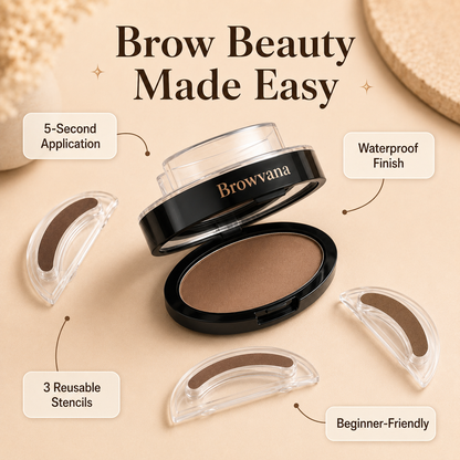 Eyebrow Stamp Kit | Fuller Natural Brows in Seconds