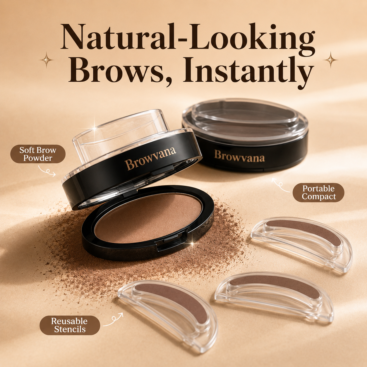 Eyebrow Stamp Kit | Fuller Natural Brows in Seconds