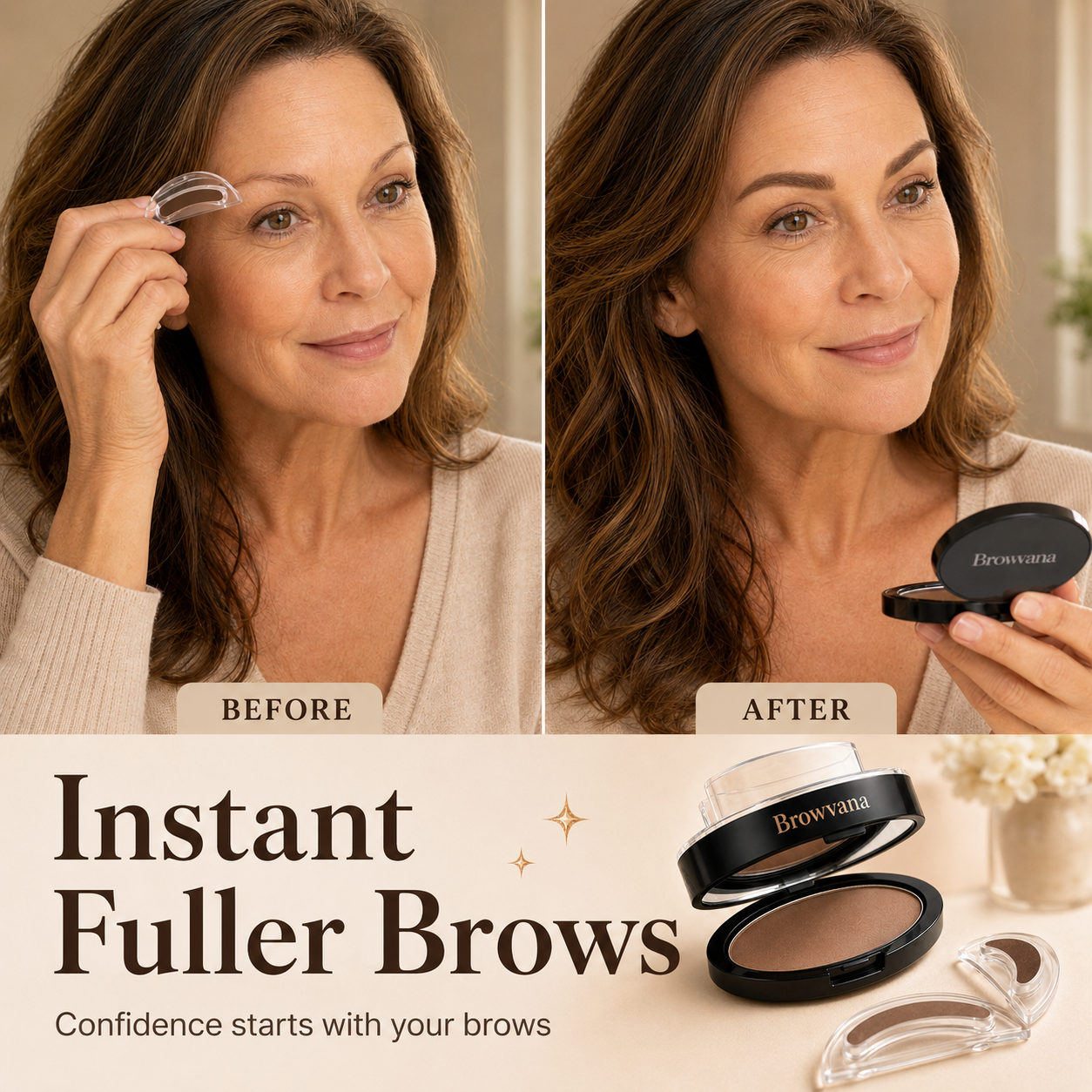 Eyebrow Stamp Kit | Fuller Natural Brows in Seconds