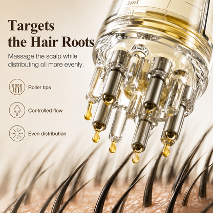 2-in-1 Scalp Root Hair Oil Applicator