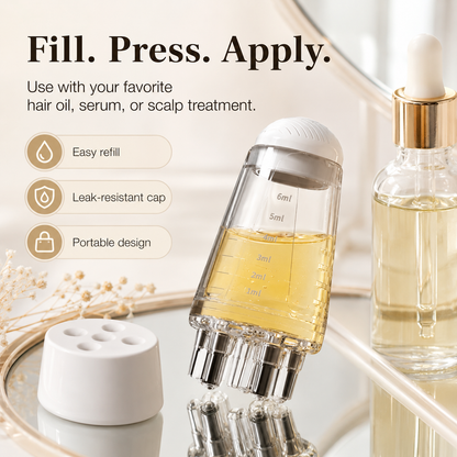 2-in-1 Scalp Root Hair Oil Applicator
