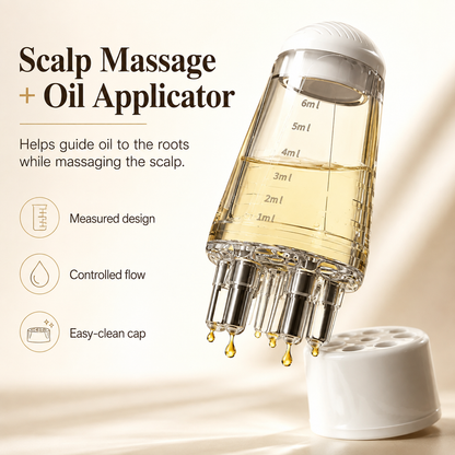 2-in-1 Scalp Root Hair Oil Applicator