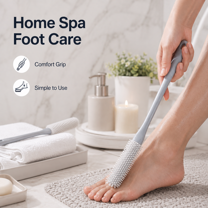 Toe Cleaning Brush Foot Scrubber