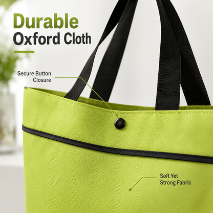 Foldable Shopping Trolley Tote Bag