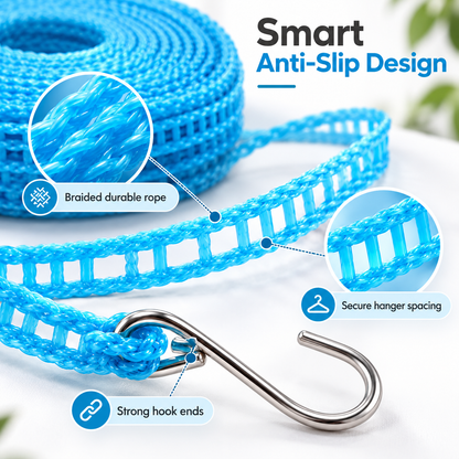 Portable Windproof Drying Rope