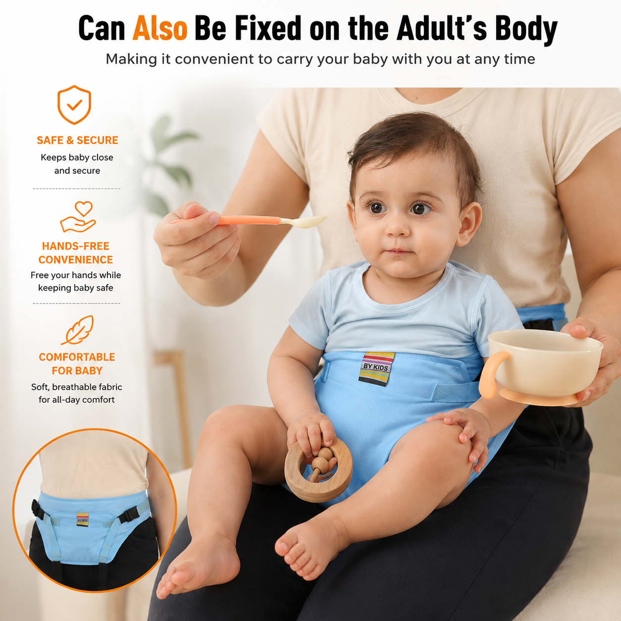 Baby Chair Safety Strap Seat Harness