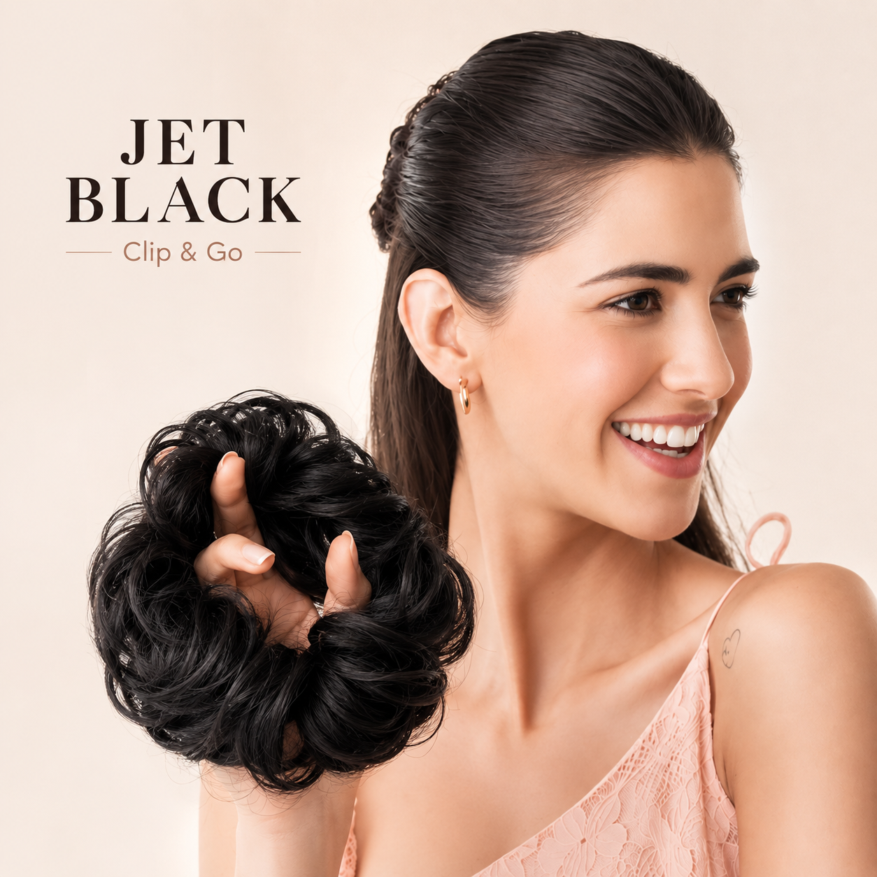 Messy Bun Hairpiece