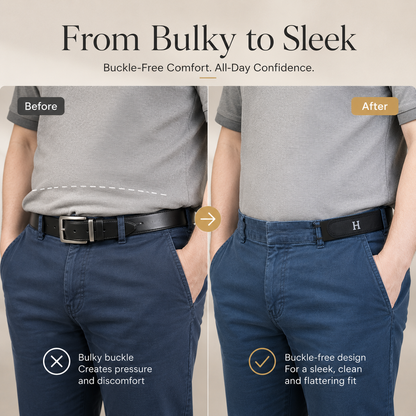 Premium Buckleless Elastic Belt