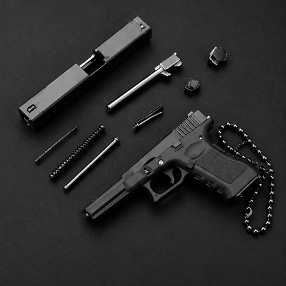 Premium Metal G17 Key-Chain with Holster