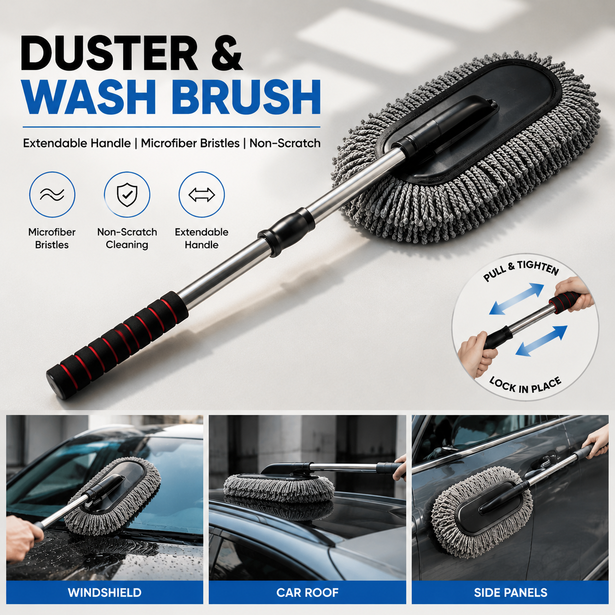 Microfiber Car Cleaning Duster