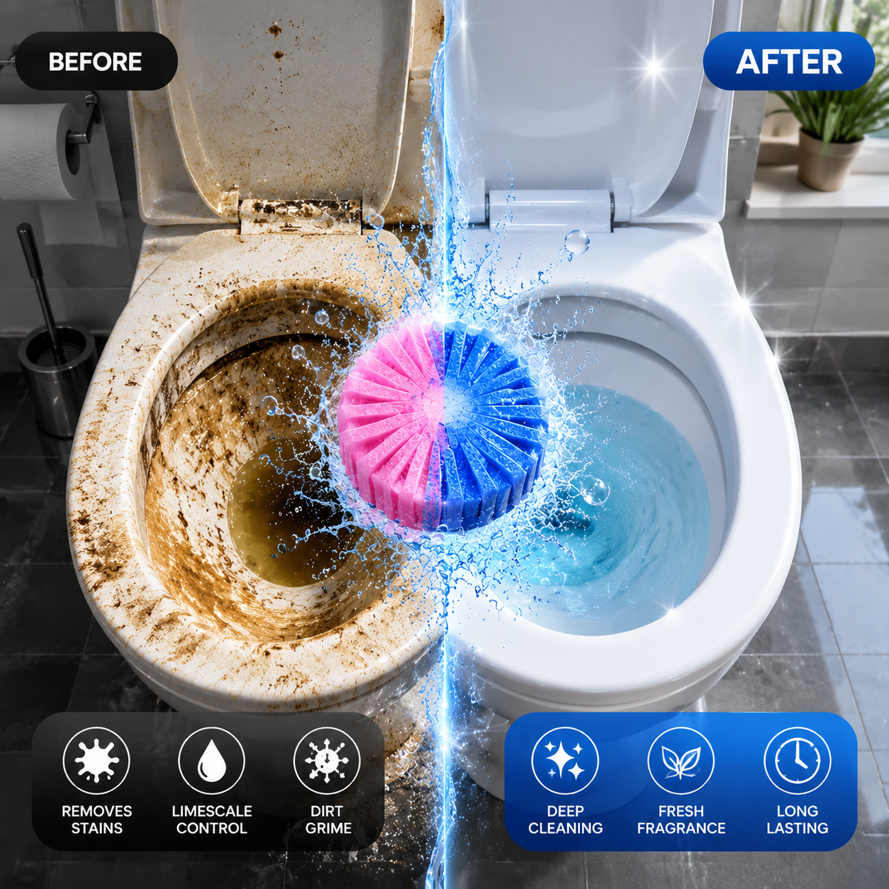 Imported Toilet Cleaning Tablet