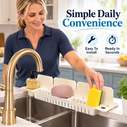 Splash Guard With Storage Rack