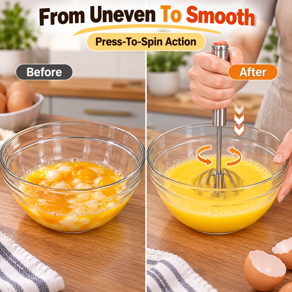 Semi-Automatic Egg Whisker🐣