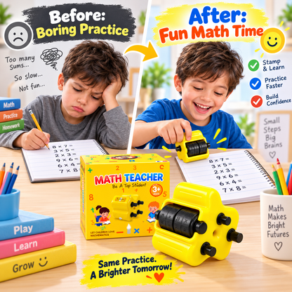 4 in 1 SmartMath Pro™ – Interactive math practice companion for children
