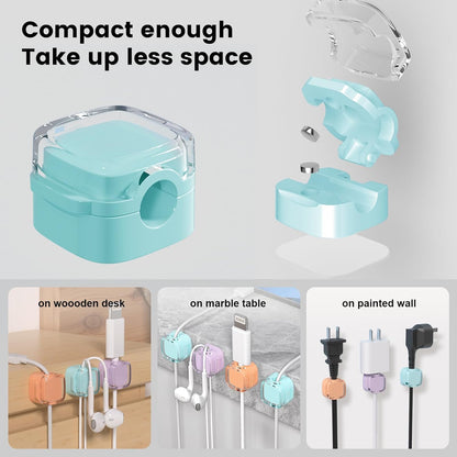 Magnetic cable organizer