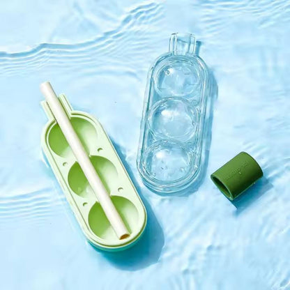 3-in-1 Ice Lollipop Shape Tray And Portable Frozen Treats