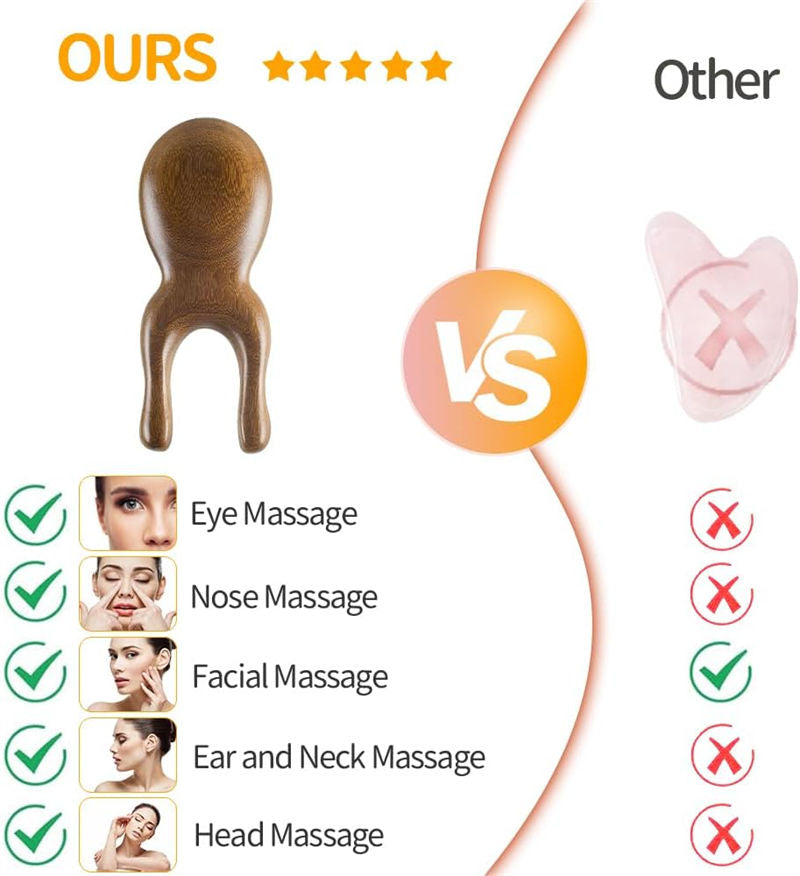 Sandalwood Natural Facial Massager