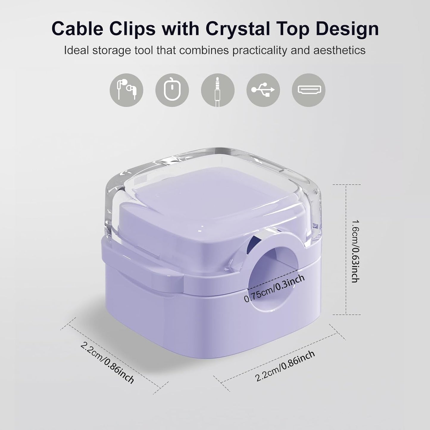 Magnetic cable organizer