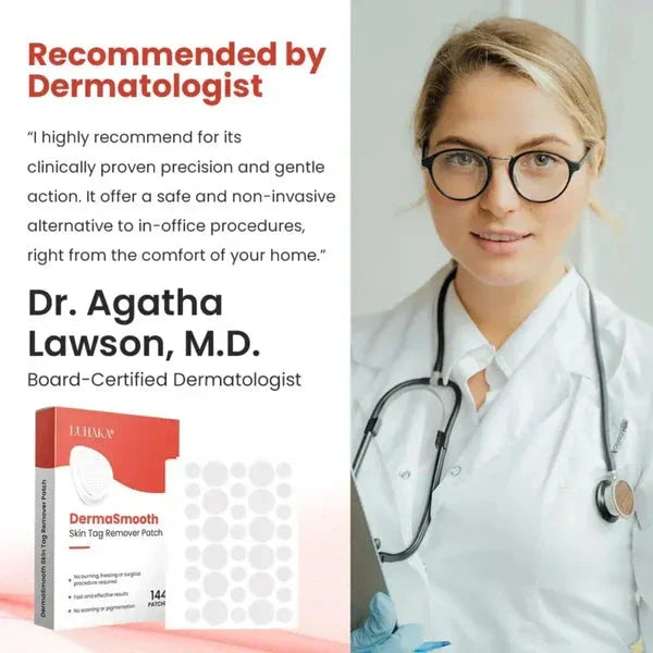 Derma Smooth Skin Tag Removal Patch