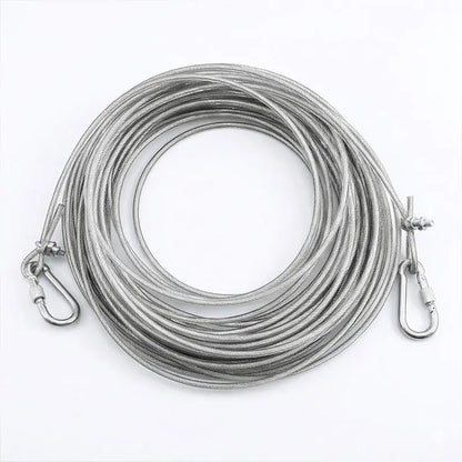Premium Stainless Steel PVC Coated Clothesline  Heavy-Duty Rust-Resistant Drying Wire