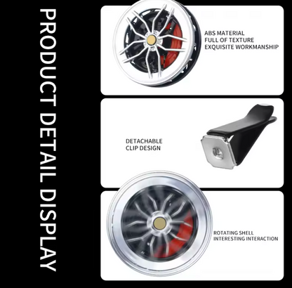 2 in 1 Car Tire Air Freshner