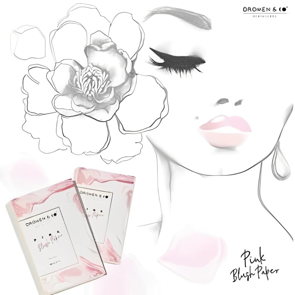 Resuable Pink Blush Paper
