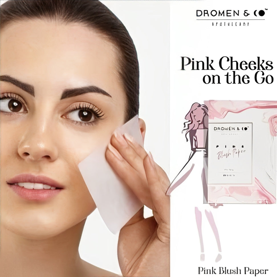 Resuable Pink Blush Paper