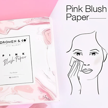 Resuable Pink Blush Paper