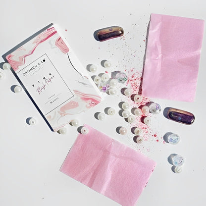 Resuable Pink Blush Paper