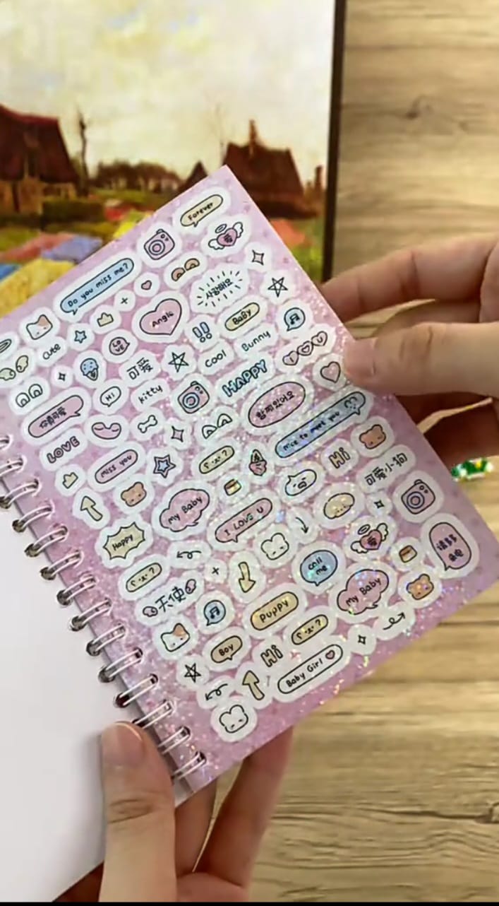 Kawaii DIY Girls Decorative Sticker Book