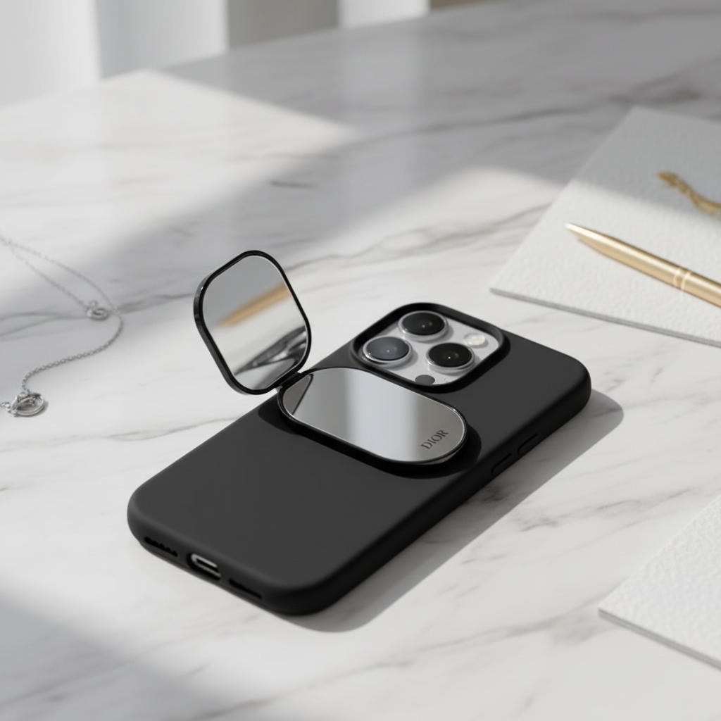 Dior Phone Holder with Mirror