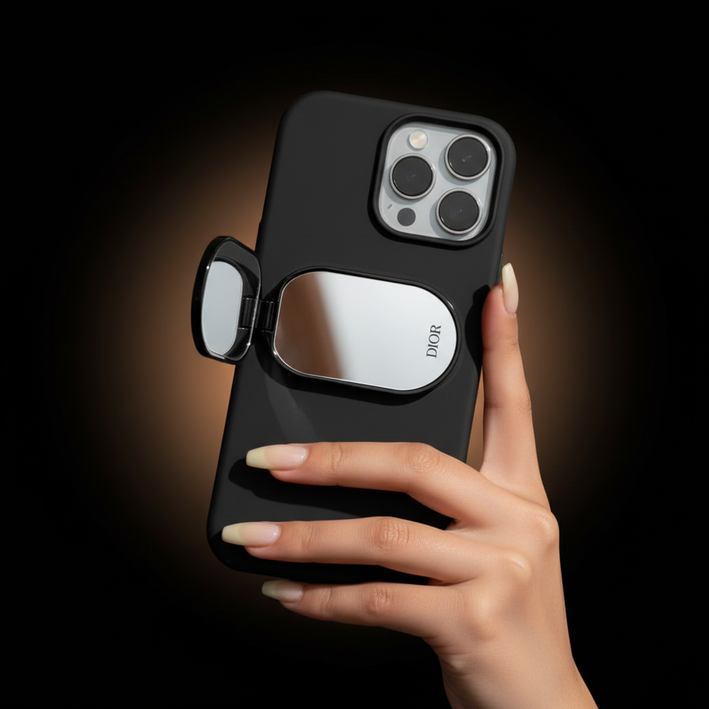 Dior Phone Holder with Mirror