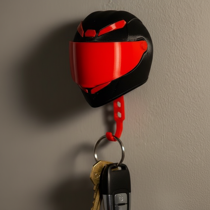 Helmet Keychain Holder