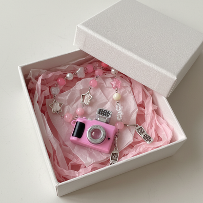 Mini Click Camera Charm
