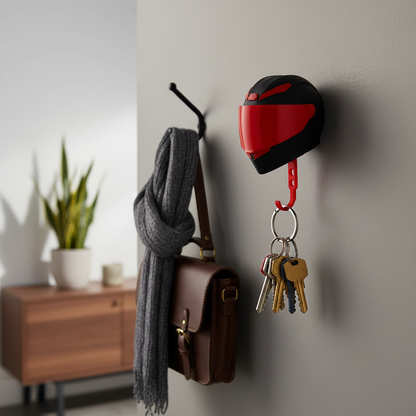 Helmet Keychain Holder