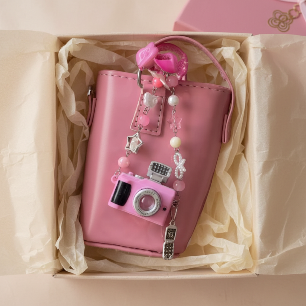 Mini Click Camera Charm