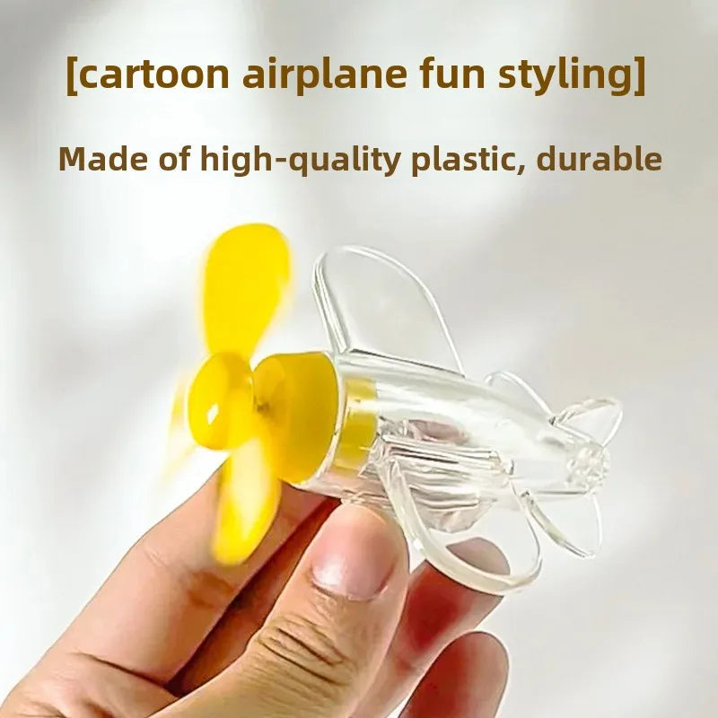 Wind Powered Light Up Small Plane ( Pack of 2 )