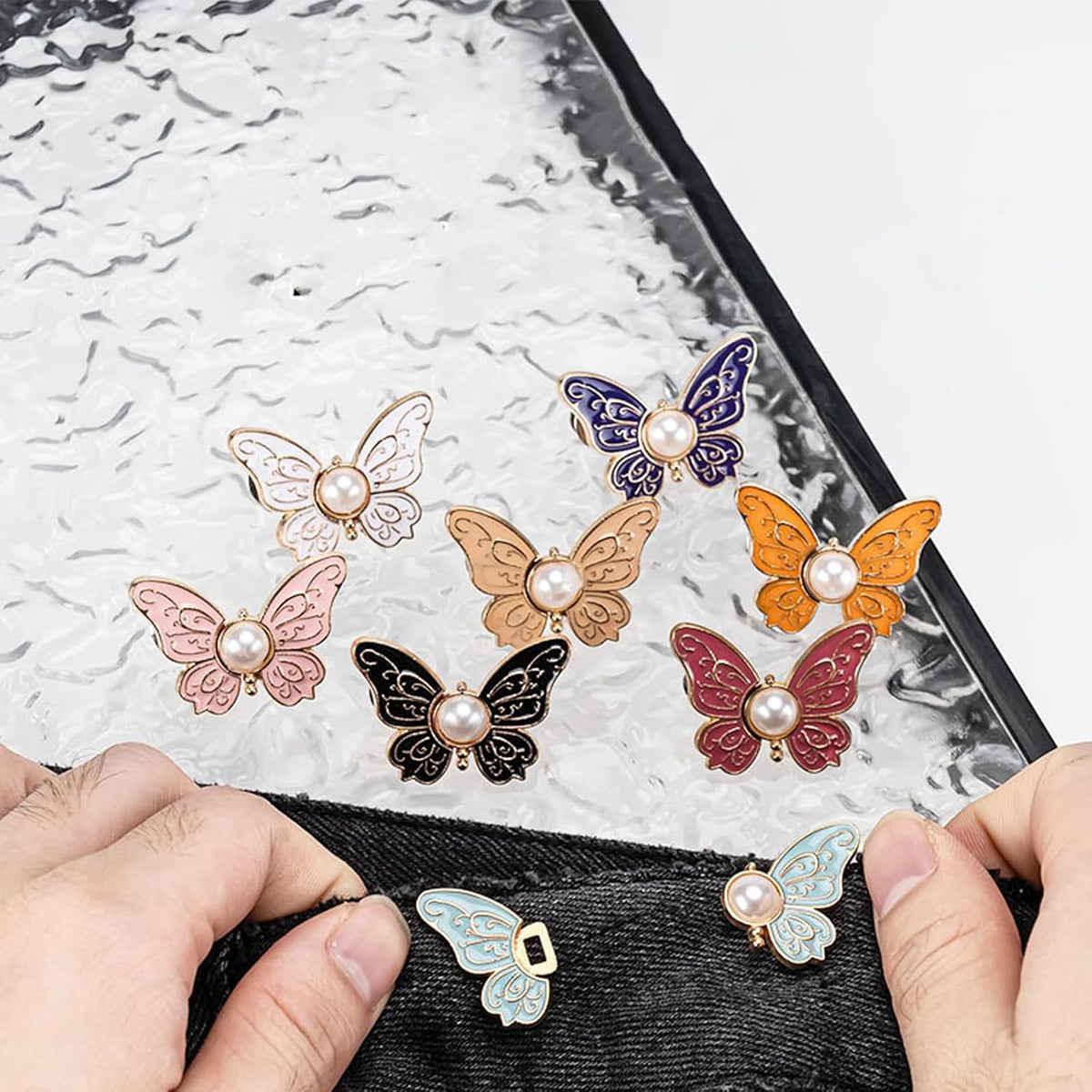 Detachable Butterfly Clips