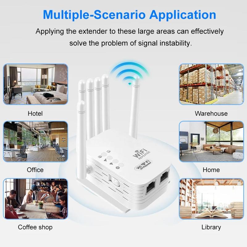 1200M Wifi 6 Internet Speed Booster